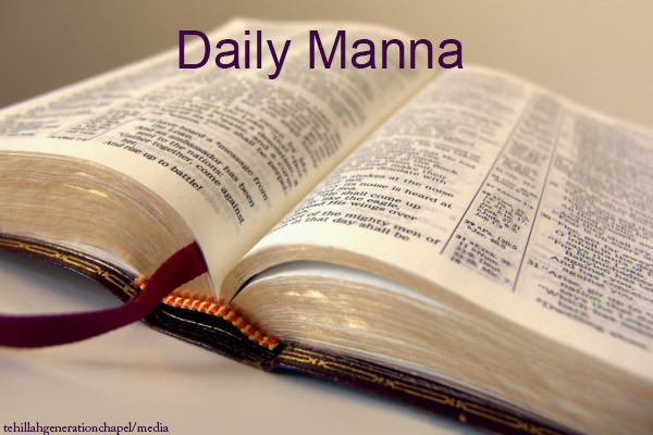 Daily Manna 23-05-2016